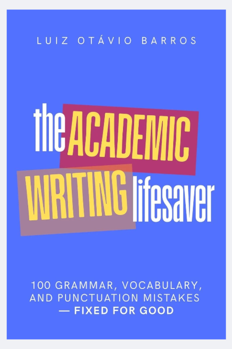 cover of the book "The Academic Writing Lifesaver"